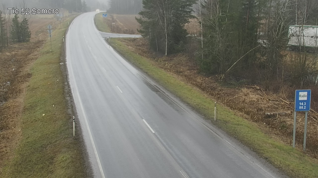 Weather Camera Image Väg 52 Somero, Somero, Varsinais-Suomi