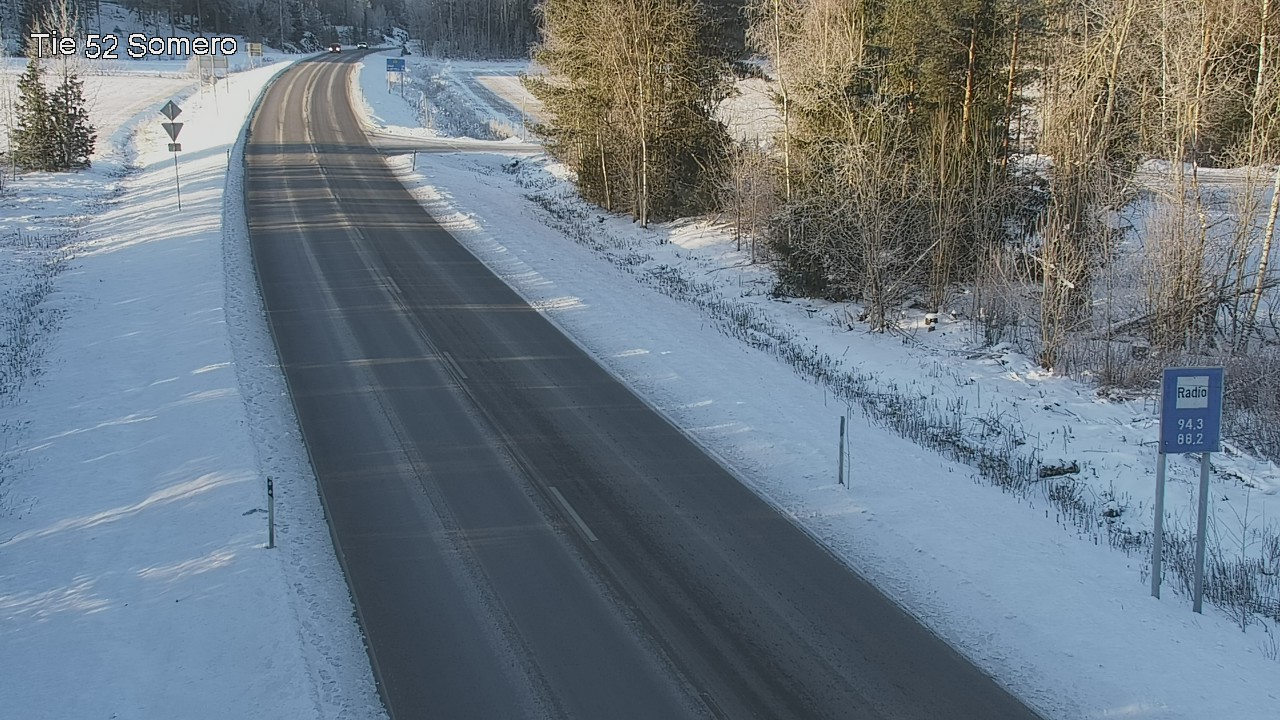 Weather Camera Image Road 52 Somero, Somero, Varsinais-Suomi
