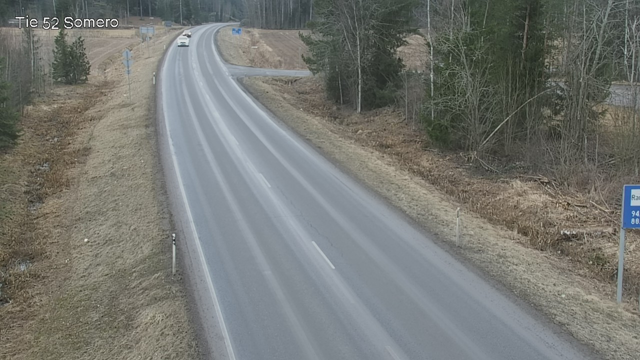Weather Camera Image Road 52 Somero, Somero, Varsinais-Suomi