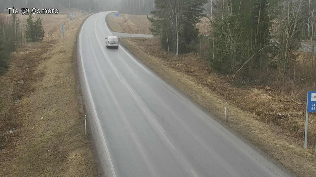 Weather Camera Image Road 52 Somero, Somero, Varsinais-Suomi