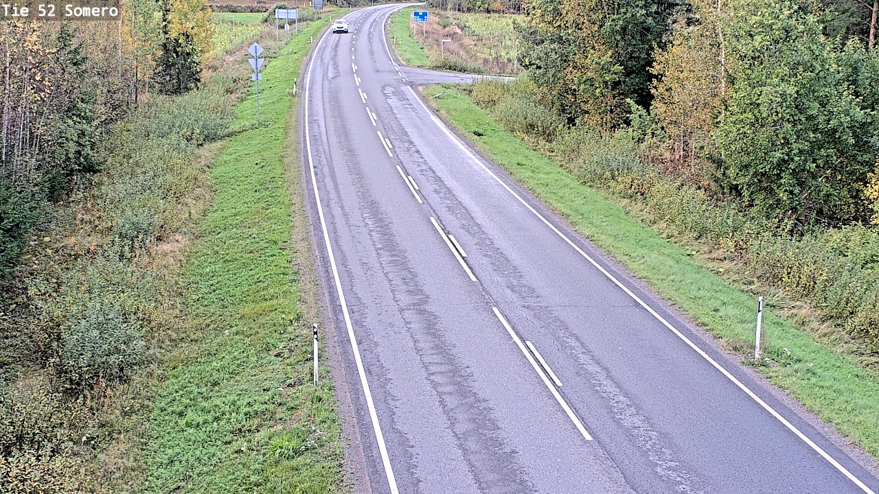 Weather Camera Image Road 52 Somero, Somero, Varsinais-Suomi