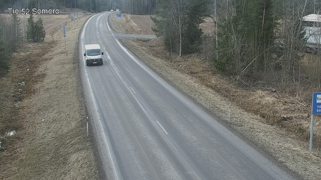 Weather Camera Image Väg 52 Somero, Somero, Varsinais-Suomi