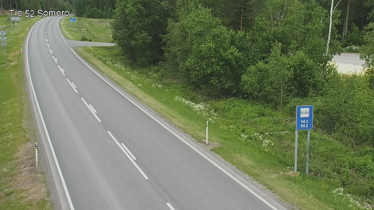 Weather Camera Image Väg 52 Somero, Somero, Varsinais-Suomi