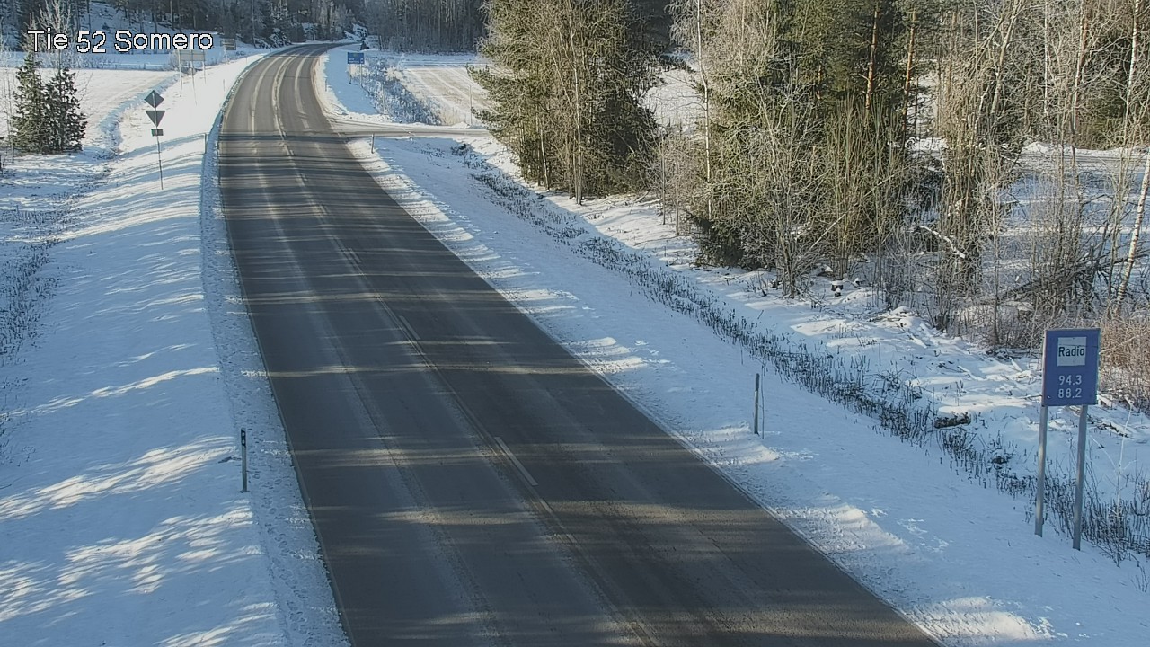 Weather Camera Image Road 52 Somero, Somero, Varsinais-Suomi