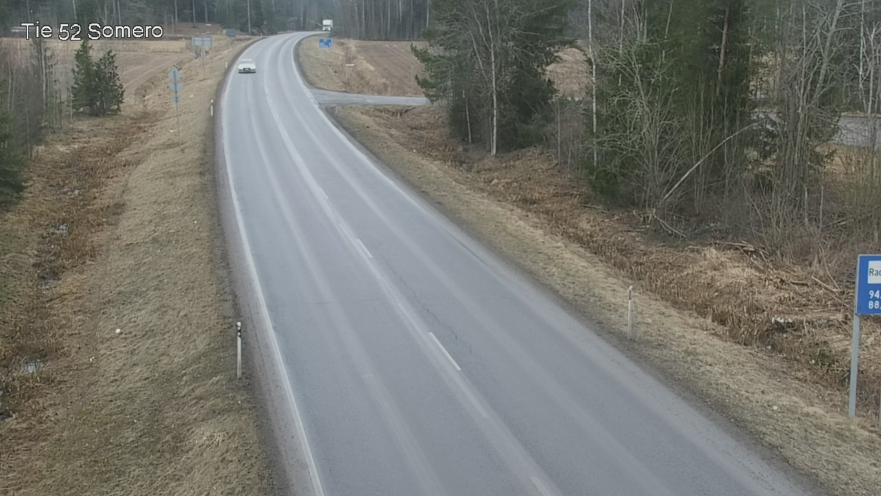 Weather Camera Image Road 52 Somero, Somero, Varsinais-Suomi