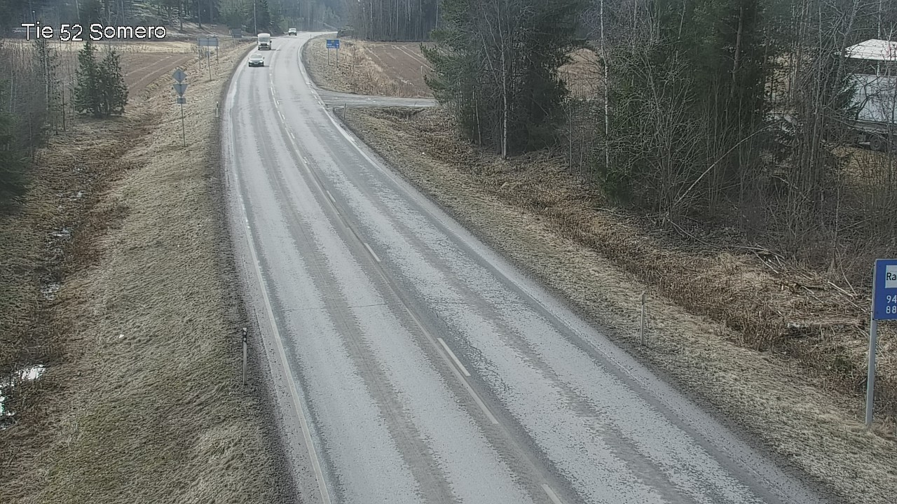 Weather Camera Image Väg 52 Somero, Somero, Varsinais-Suomi