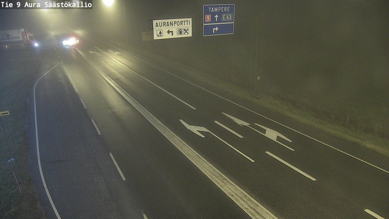 Kelikamerat Kuva Tie 9 Aura, Säästökallio, Aura, Varsinais-Suomi