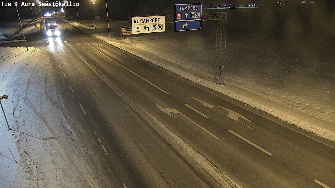 Kelikamerat Kuva Tie 9 Aura, Säästökallio, Aura, Varsinais-Suomi