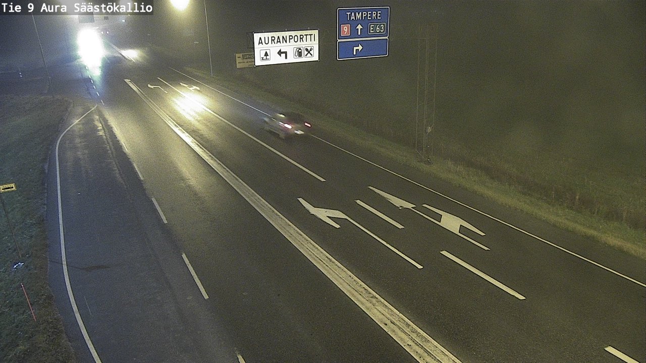 Kelikamerat Kuva Tie 9 Aura, Säästökallio, Aura, Varsinais-Suomi