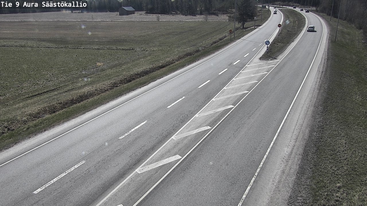 Kelikamerat Kuva Tie 9 Aura, Säästökallio, Aura, Varsinais-Suomi