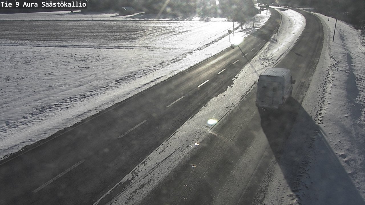 Kelikamerat Kuva Tie 9 Aura, Säästökallio, Aura, Varsinais-Suomi