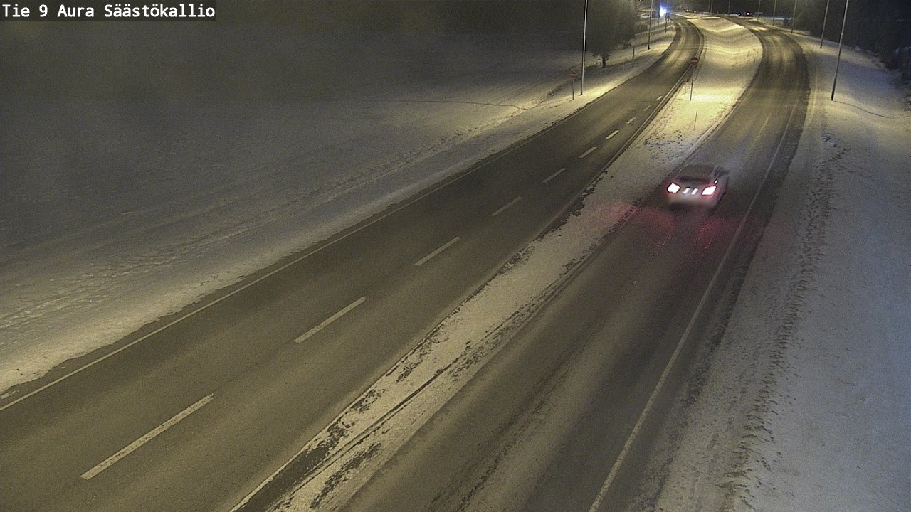 Kelikamerat Kuva Tie 9 Aura, Säästökallio, Aura, Varsinais-Suomi