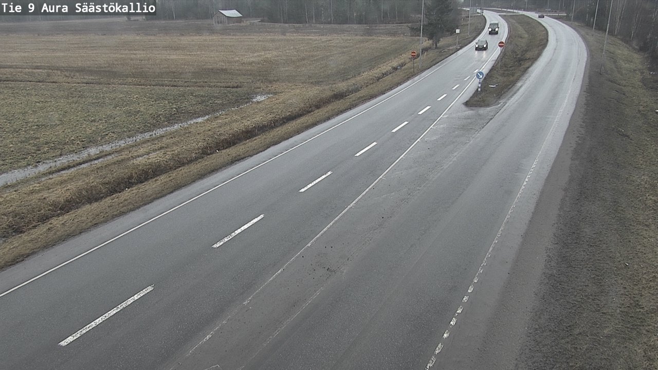 Kelikamerat Kuva Tie 9 Aura, Säästökallio, Aura, Varsinais-Suomi