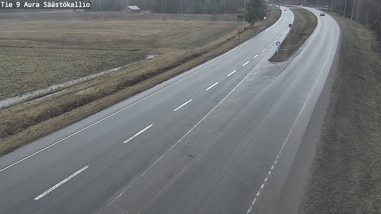 Kelikamerat Kuva Tie 9 Aura, Säästökallio, Aura, Varsinais-Suomi