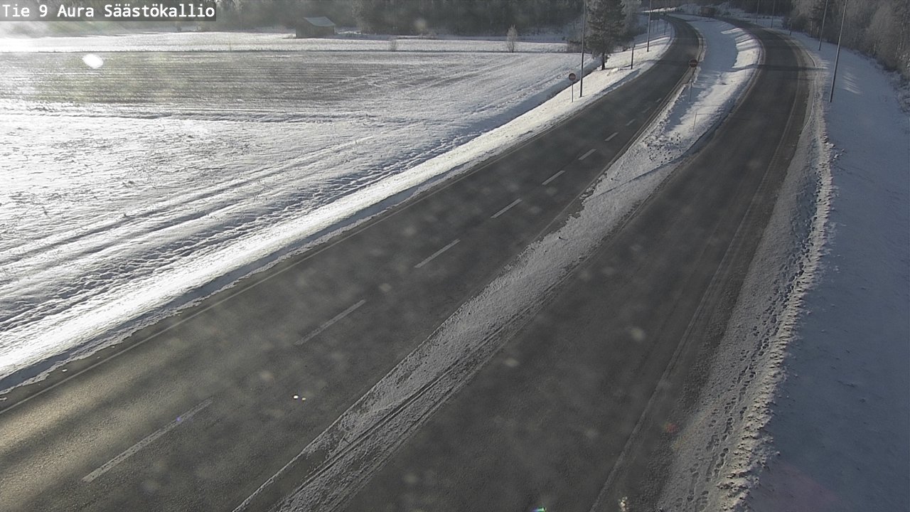 Kelikamerat Kuva Tie 9 Aura, Säästökallio, Aura, Varsinais-Suomi