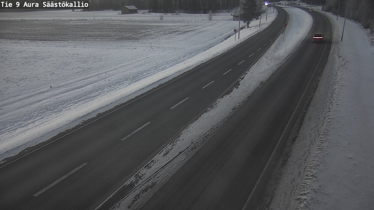 Kelikamerat Kuva Tie 9 Aura, Säästökallio, Aura, Varsinais-Suomi