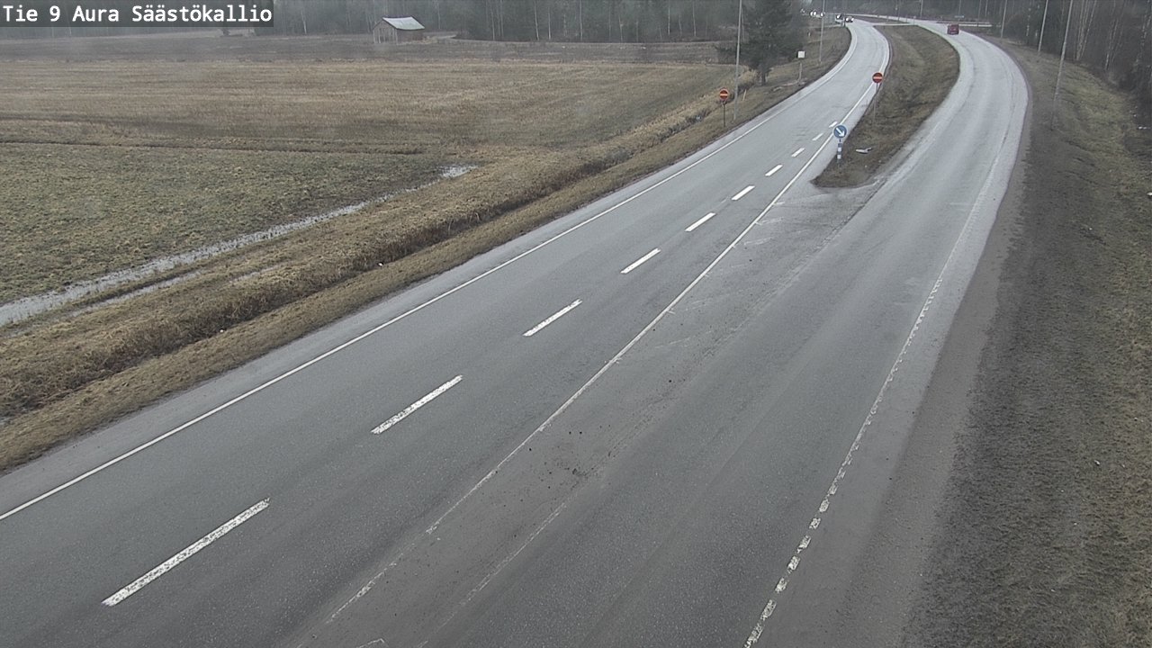 Kelikamerat Kuva Tie 9 Aura, Säästökallio, Aura, Varsinais-Suomi