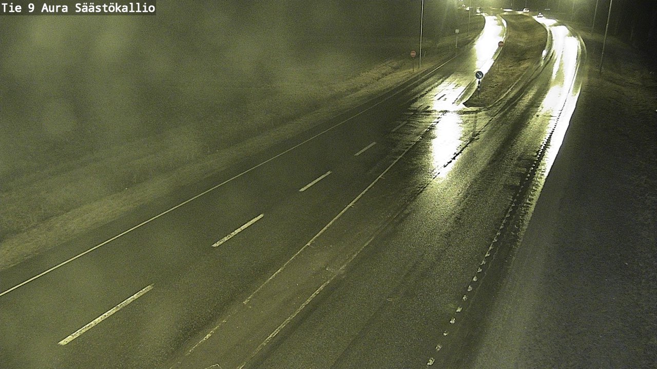 Kelikamerat Kuva Tie 9 Aura, Säästökallio, Aura, Varsinais-Suomi