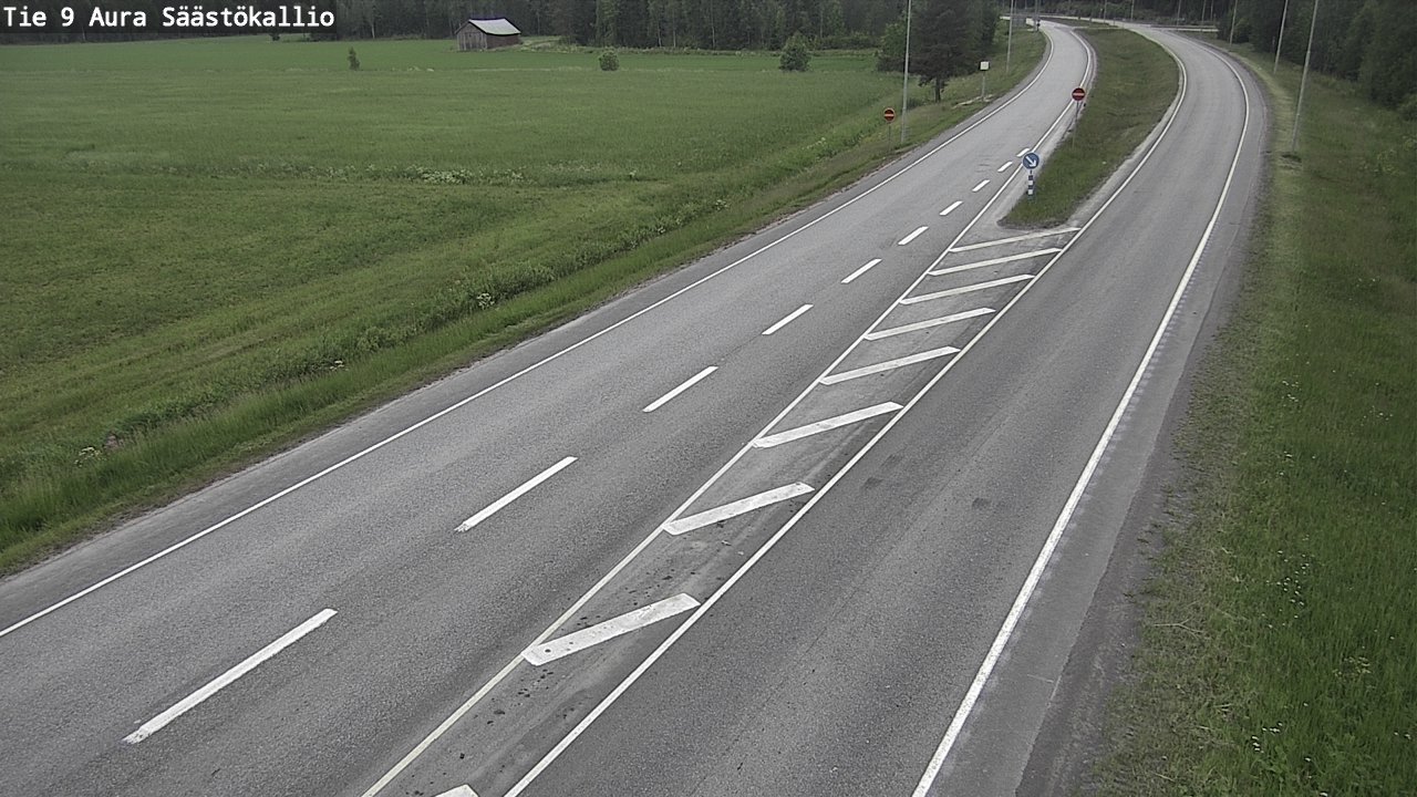 Kelikamerat Kuva Tie 9 Aura, Säästökallio, Aura, Varsinais-Suomi