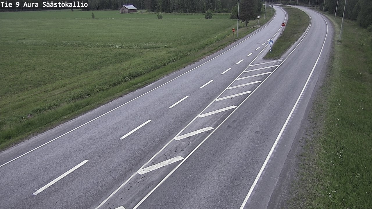 Kelikamerat Kuva Tie 9 Aura, Säästökallio, Aura, Varsinais-Suomi
