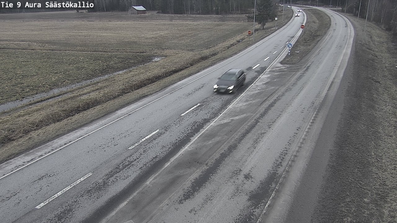 Kelikamerat Kuva Tie 9 Aura, Säästökallio, Aura, Varsinais-Suomi