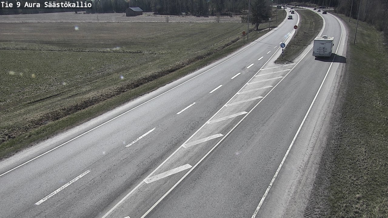 Kelikamerat Kuva Tie 9 Aura, Säästökallio, Aura, Varsinais-Suomi