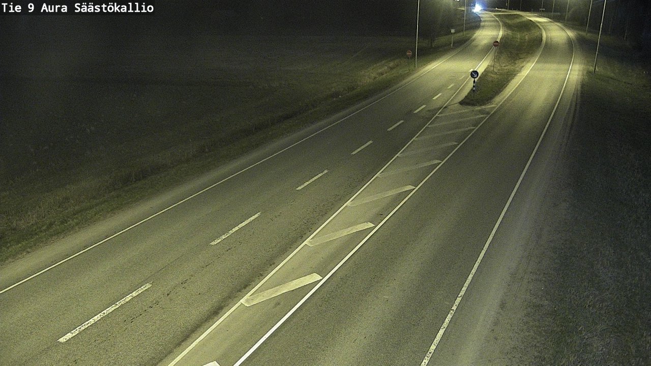 Weather Camera Image Väg 9 Aura, Säästökallio, Aura, Varsinais-Suomi