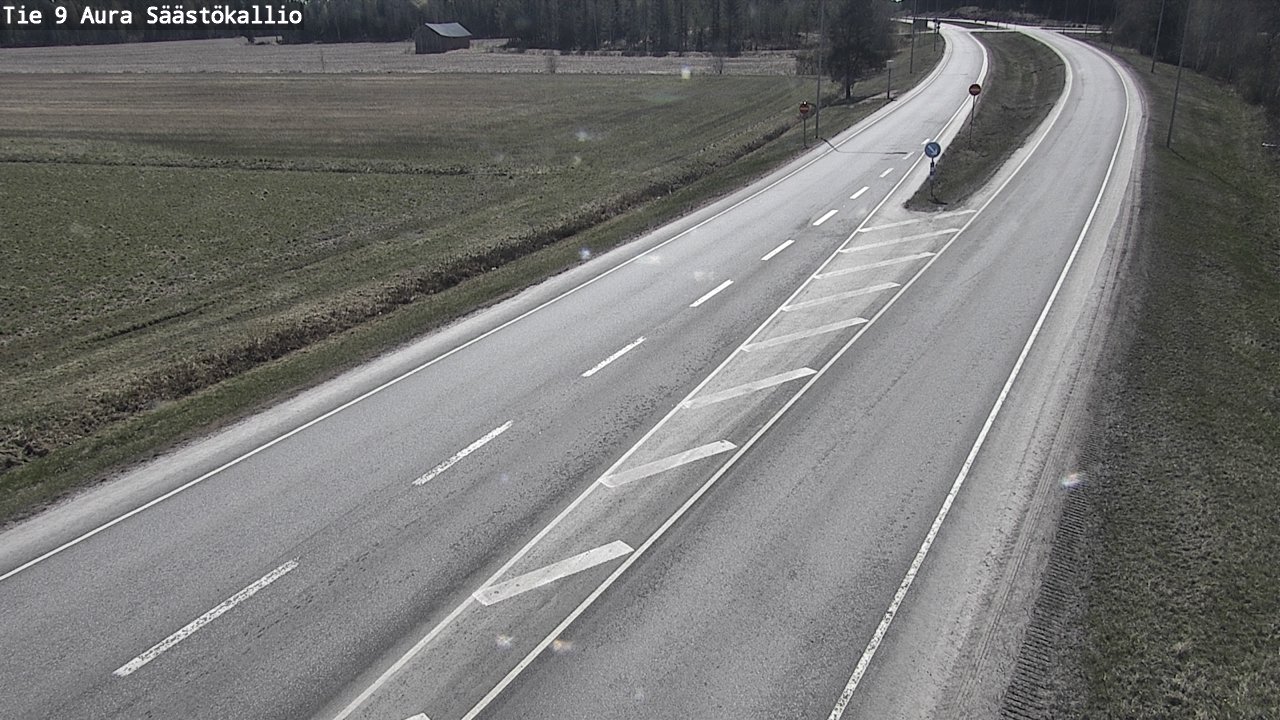 Kelikamerat Kuva Tie 9 Aura, Säästökallio, Aura, Varsinais-Suomi