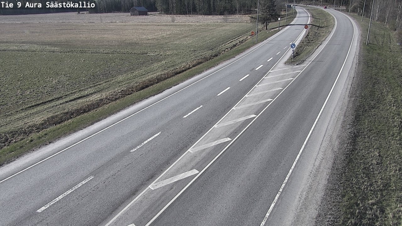 Kelikamerat Kuva Tie 9 Aura, Säästökallio, Aura, Varsinais-Suomi