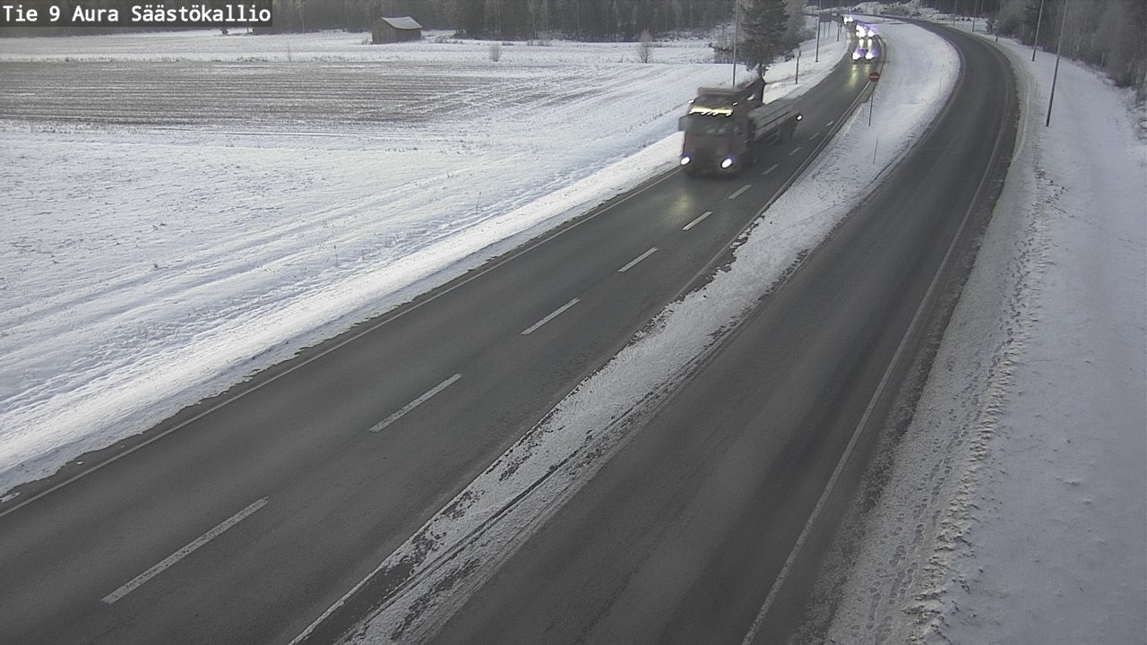 Kelikamerat Kuva Tie 9 Aura, Säästökallio, Aura, Varsinais-Suomi