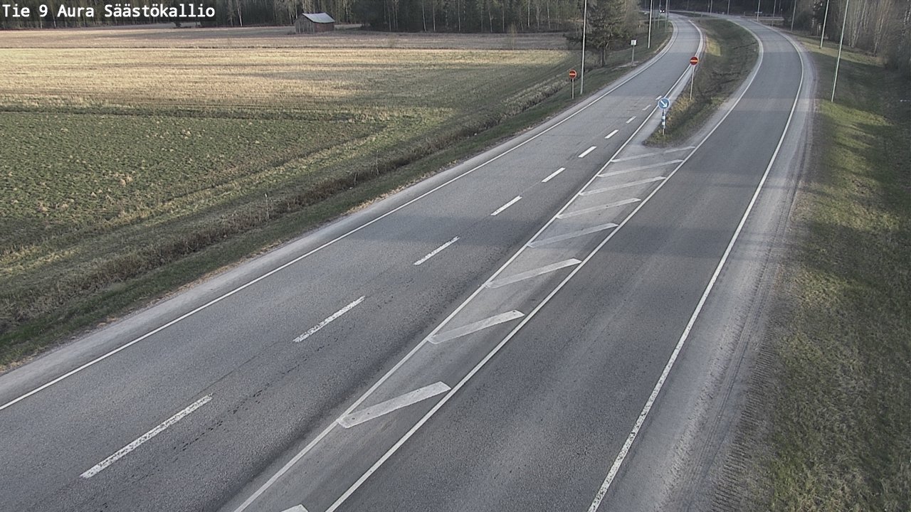 Kelikamerat Kuva Tie 9 Aura, Säästökallio, Aura, Varsinais-Suomi