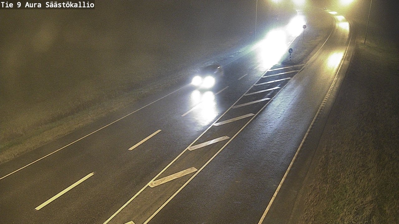 Kelikamerat Kuva Tie 9 Aura, Säästökallio, Aura, Varsinais-Suomi