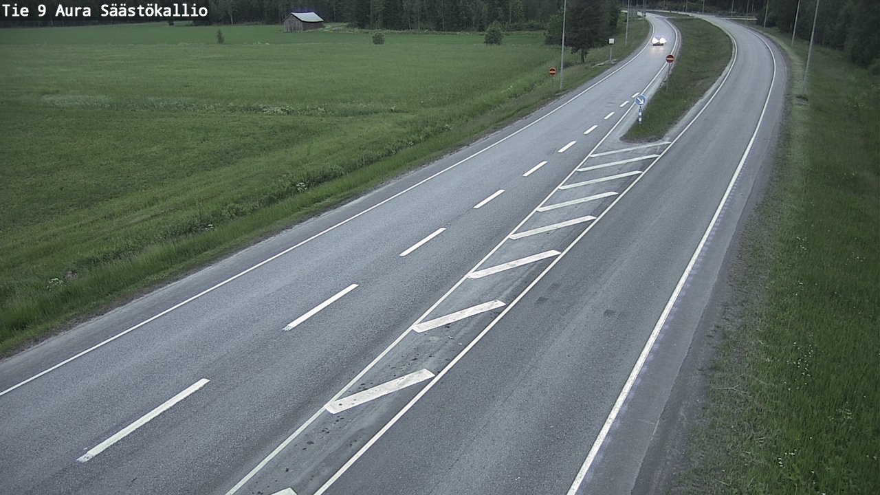 Kelikamerat Kuva Tie 9 Aura, Säästökallio, Aura, Varsinais-Suomi