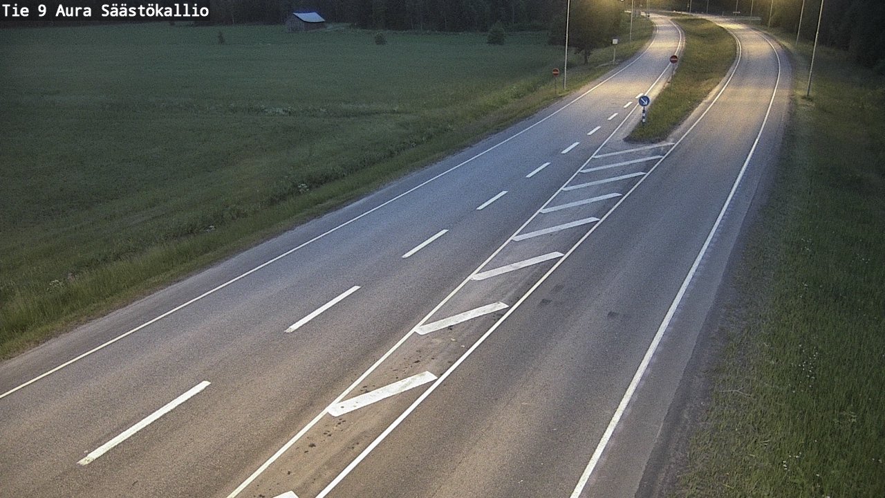 Kelikamerat Kuva Tie 9 Aura, Säästökallio, Aura, Varsinais-Suomi