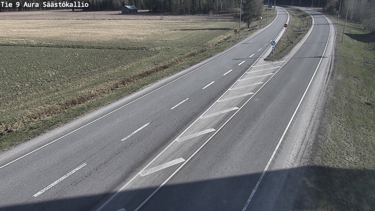 Kelikamerat Kuva Tie 9 Aura, Säästökallio, Aura, Varsinais-Suomi