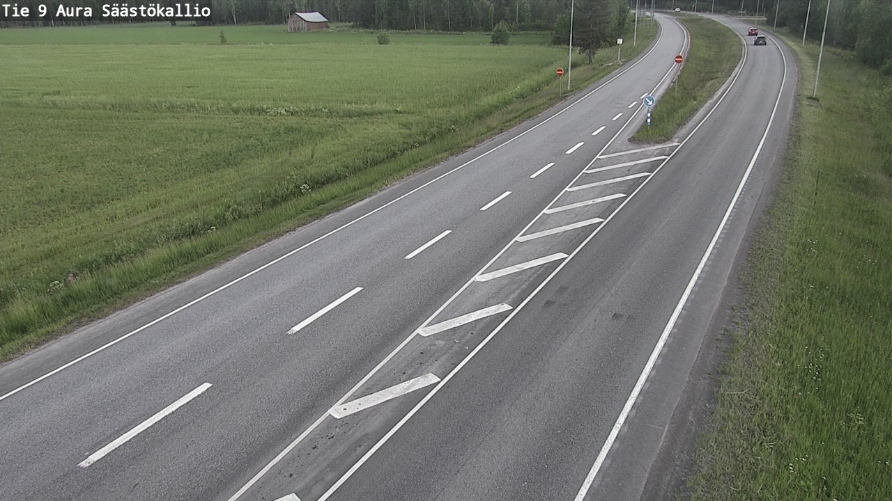 Kelikamerat Kuva Tie 9 Aura, Säästökallio, Aura, Varsinais-Suomi