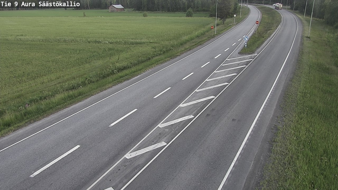 Kelikamerat Kuva Tie 9 Aura, Säästökallio, Aura, Varsinais-Suomi