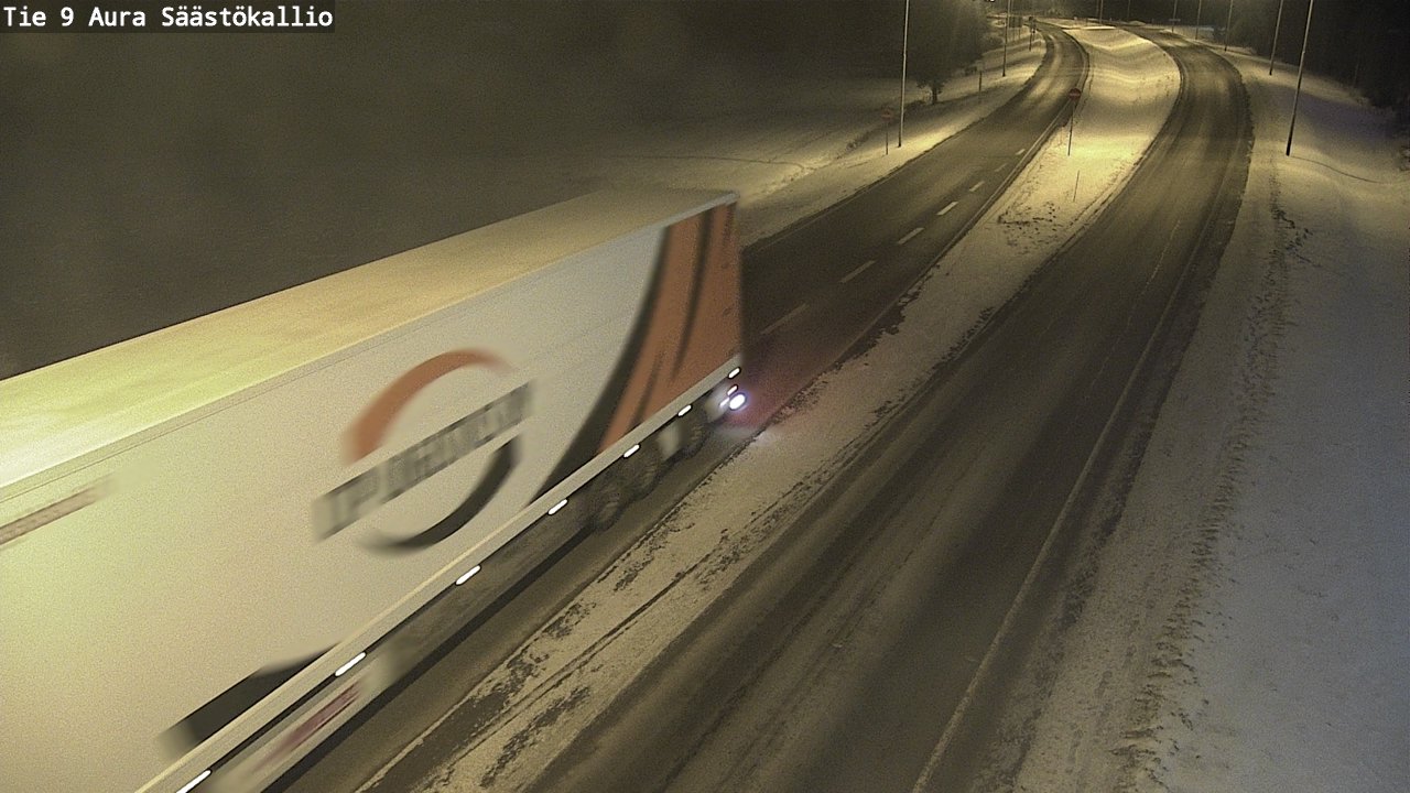 Kelikamerat Kuva Tie 9 Aura, Säästökallio, Aura, Varsinais-Suomi