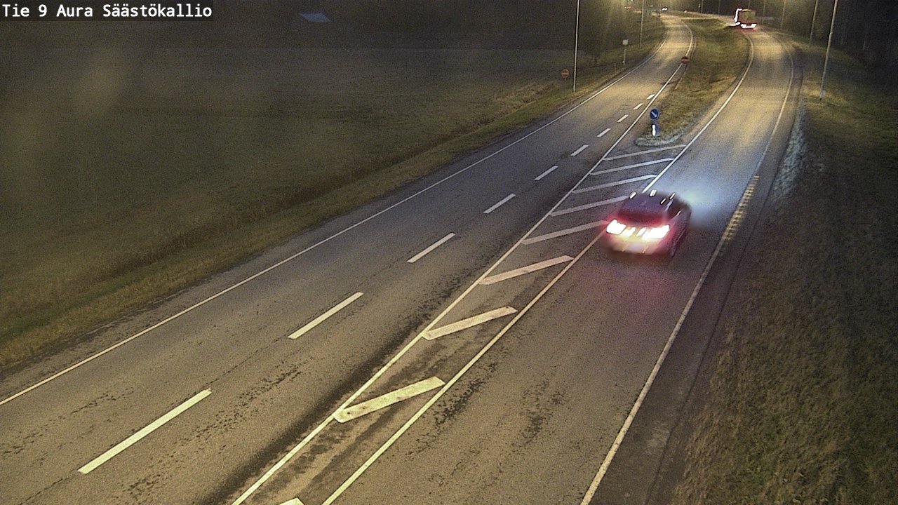 Kelikamerat Kuva Tie 9 Aura, Säästökallio, Aura, Varsinais-Suomi