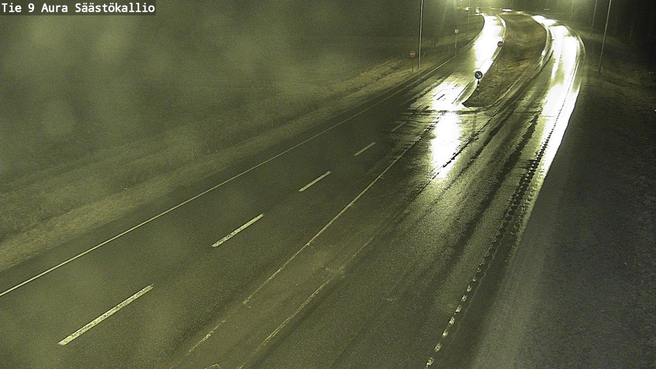 Kelikamerat Kuva Tie 9 Aura, Säästökallio, Aura, Varsinais-Suomi