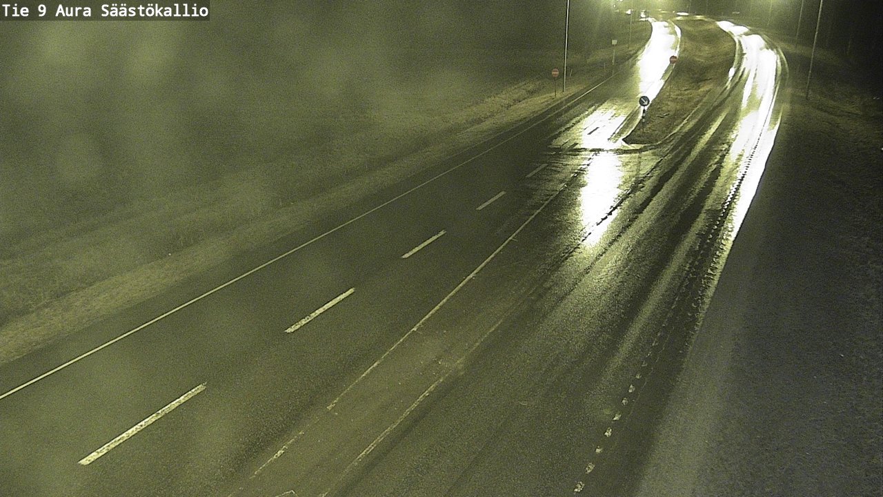 Kelikamerat Kuva Tie 9 Aura, Säästökallio, Aura, Varsinais-Suomi