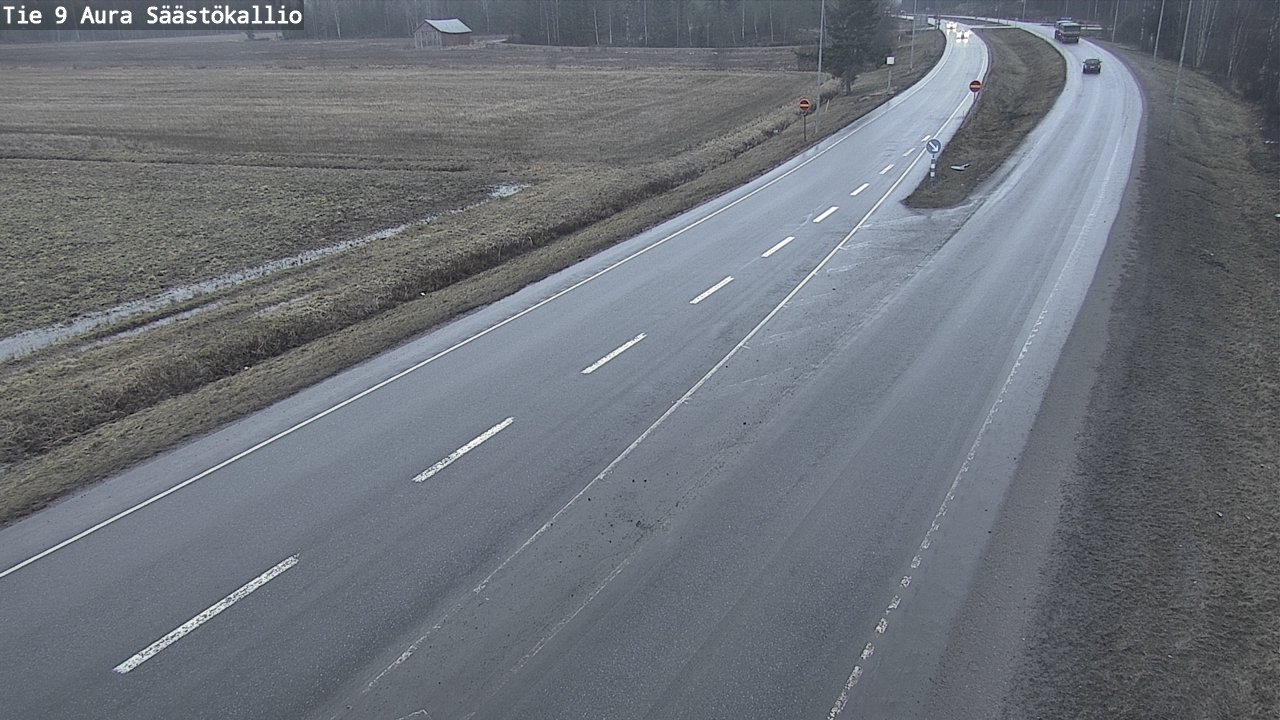 Kelikamerat Kuva Tie 9 Aura, Säästökallio, Aura, Varsinais-Suomi