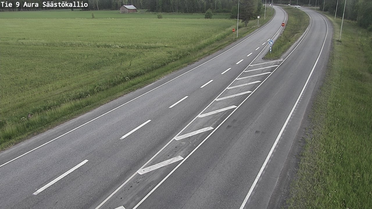 Kelikamerat Kuva Tie 9 Aura, Säästökallio, Aura, Varsinais-Suomi