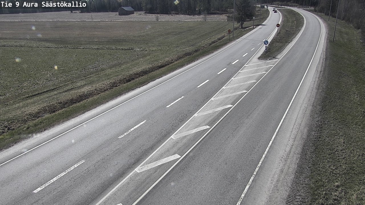 Kelikamerat Kuva Tie 9 Aura, Säästökallio, Aura, Varsinais-Suomi