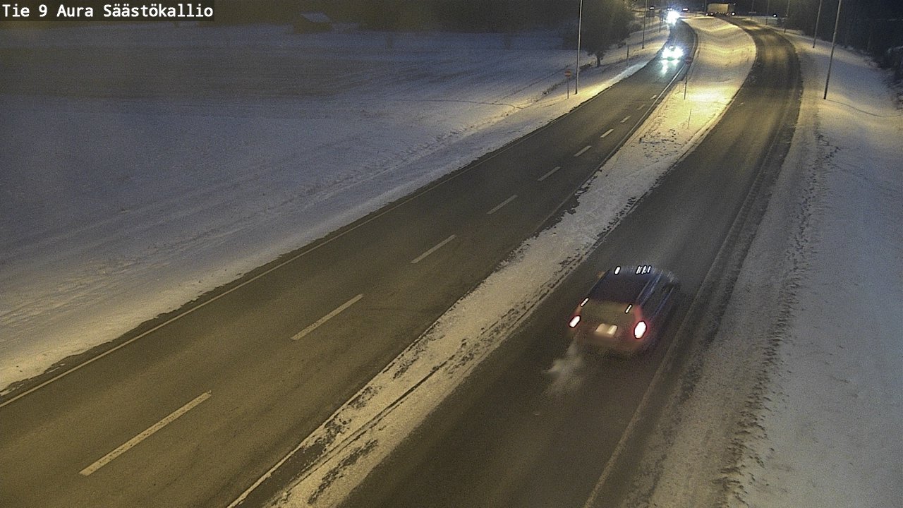 Kelikamerat Kuva Tie 9 Aura, Säästökallio, Aura, Varsinais-Suomi