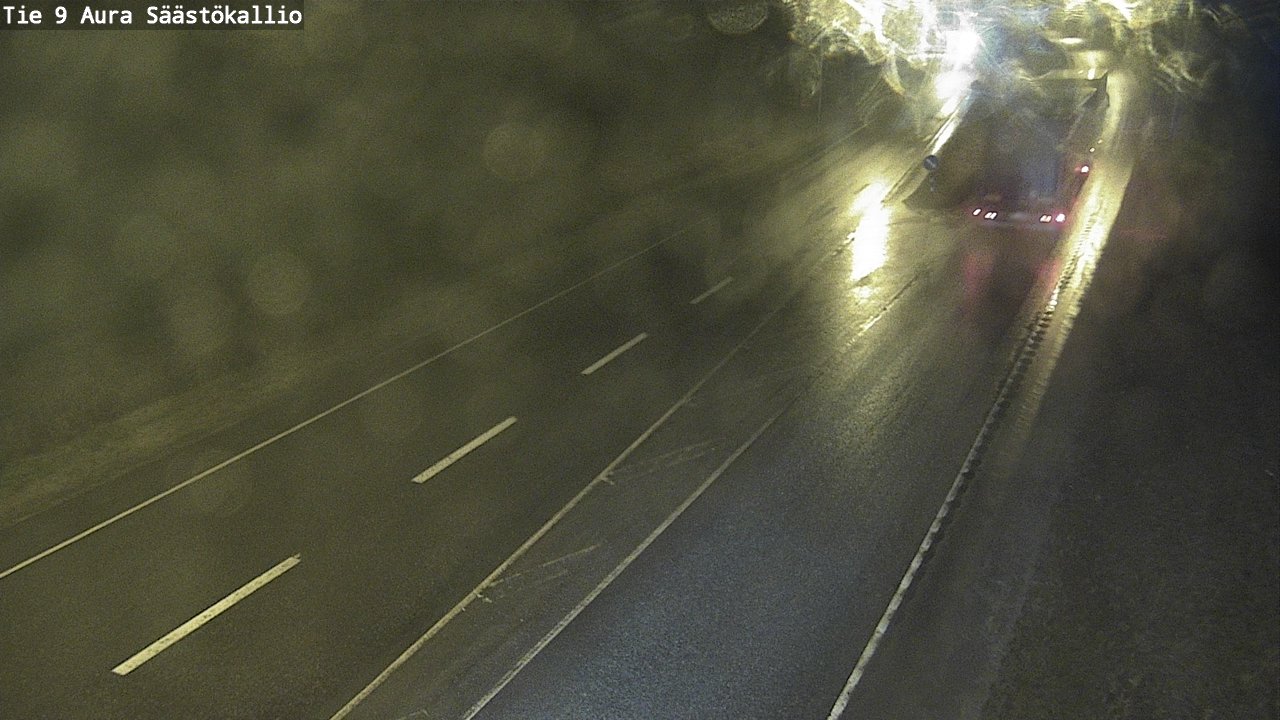 Weather Camera Image Road 9 Aura, Säästökallio, Aura, Varsinais-Suomi