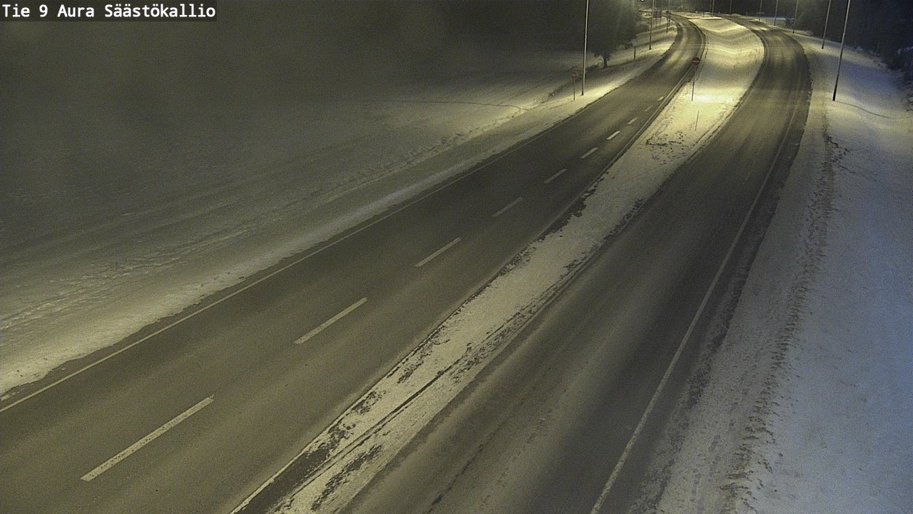 Kelikamerat Kuva Tie 9 Aura, Säästökallio, Aura, Varsinais-Suomi