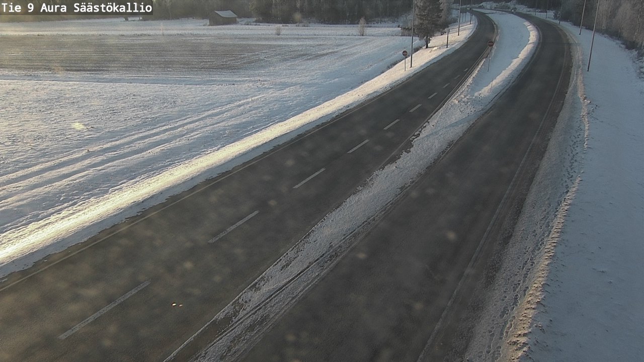 Kelikamerat Kuva Tie 9 Aura, Säästökallio, Aura, Varsinais-Suomi