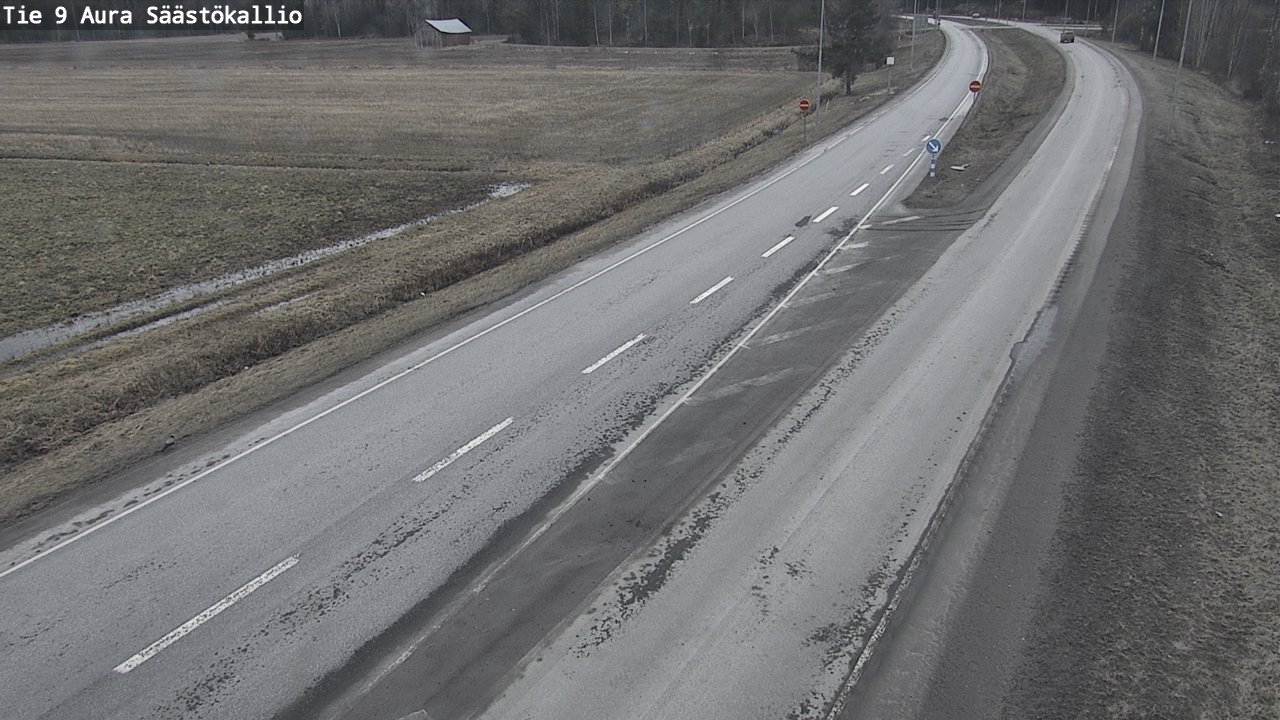 Kelikamerat Kuva Tie 9 Aura, Säästökallio, Aura, Varsinais-Suomi