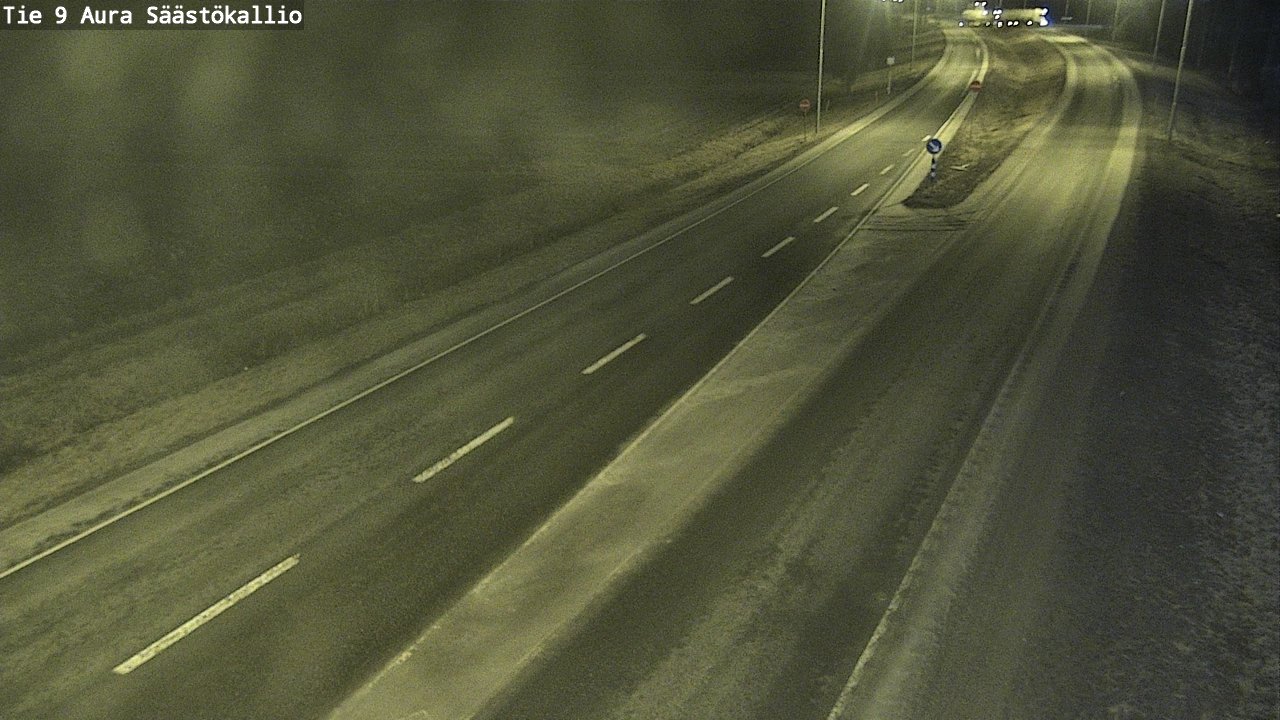 Kelikamerat Kuva Tie 9 Aura, Säästökallio, Aura, Varsinais-Suomi